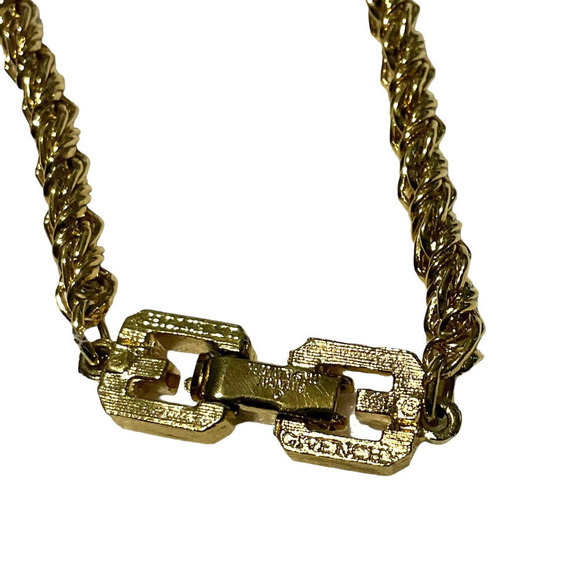 Givenchy Chain Bracelet Gold Tone Stamped GIVENCHY Paris New York - Picture 8 of 13